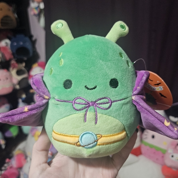 Squishmallows Other - NWT Tortellini the Alien 👽 Squishmallow 5" Halloween Squad